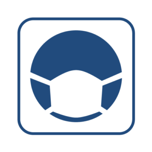 コロナ感染症対策ピクトグラム マスク