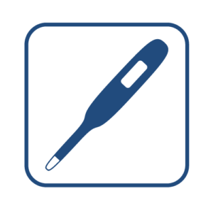 コロナ感染症対策ピクトグラム 体調管理